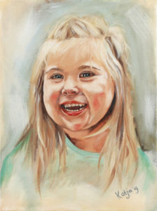 Schilderij van mijn kind
