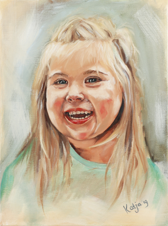 Schilderij van mijn kind
