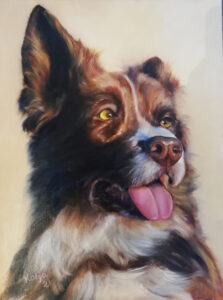 Schilderij Bordercollie